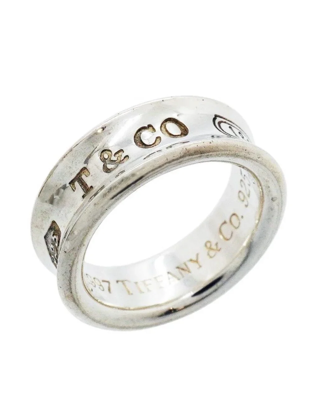 Tiffany & Co Ring Narrow 925 Sterling Silver